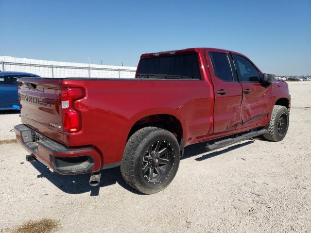 1GCRWBEH7LZ317421 - 2020 CHEVROLET SILVERADO C1500 CUSTOM RED photo 3