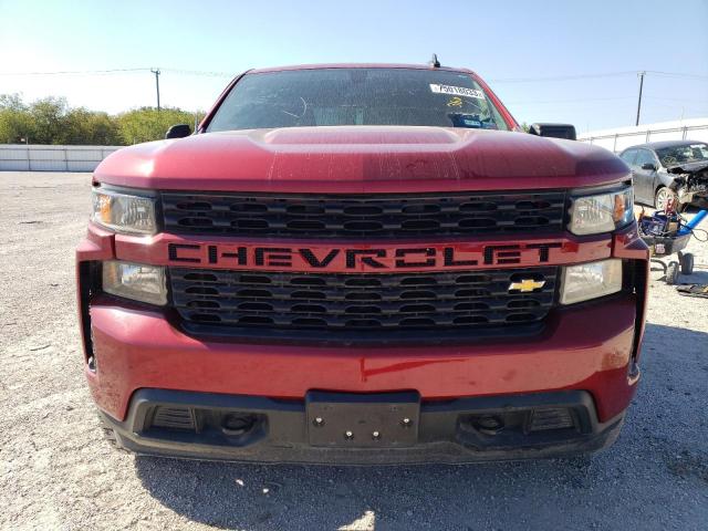 1GCRWBEH7LZ317421 - 2020 CHEVROLET SILVERADO C1500 CUSTOM RED photo 5