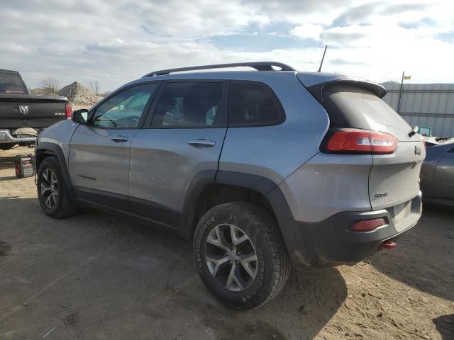1C4PJMBS5GW318396 - 2016 JEEP CHEROKEE TRAILHAWK GRAY photo 2