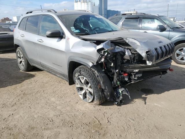 1C4PJMBS5GW318396 - 2016 JEEP CHEROKEE TRAILHAWK GRAY photo 4