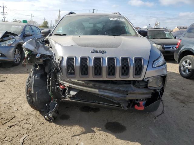 1C4PJMBS5GW318396 - 2016 JEEP CHEROKEE TRAILHAWK GRAY photo 5