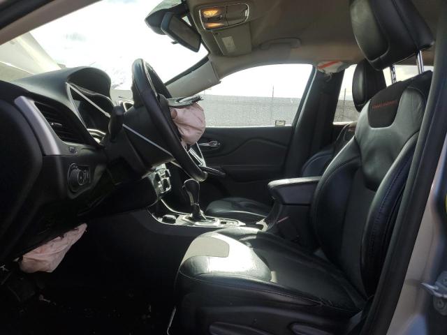 1C4PJMBS5GW318396 - 2016 JEEP CHEROKEE TRAILHAWK GRAY photo 7