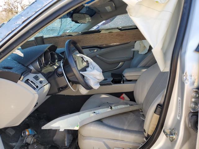 1G6DJ5EV3A0124462 - 2010 CADILLAC CTS PERFORMANCE COLLECTION SILVER photo 7