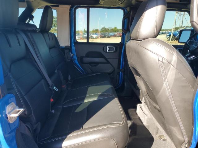 1C4JJXP67NW230126 - 2022 JEEP WRANGLER U SAHARA 4XE BLUE photo 10