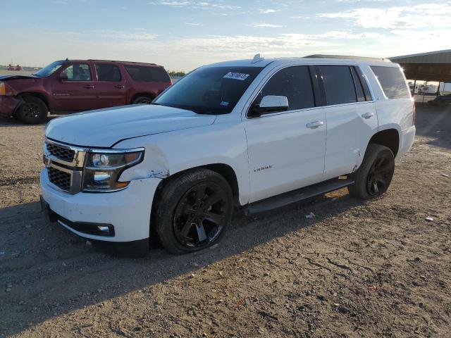 1GNSCBKC8JR351813 - 2018 CHEVROLET TAHOE C1500 LT WHITE photo 1