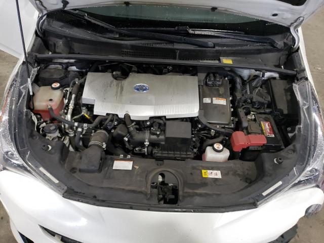 JTDKARFU1G3025499 - 2016 TOYOTA PRIUS WHITE photo 11