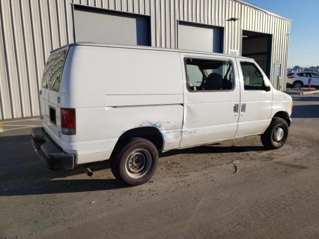 1FTNE24L72HA57338 - 2002 FORD ECONOLINE E250 VAN WHITE photo 3