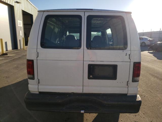 1FTNE24L72HA57338 - 2002 FORD ECONOLINE E250 VAN WHITE photo 6