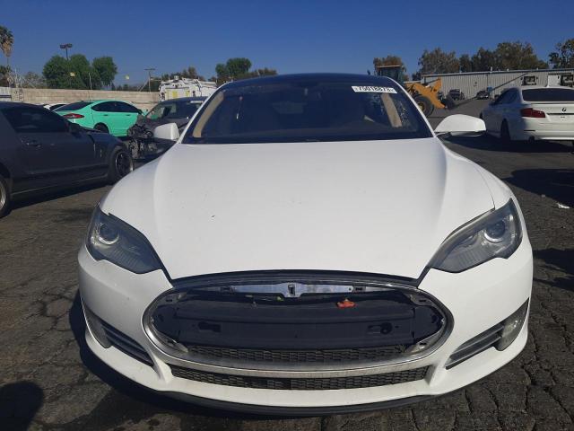 5YJSA1CG8DFP14020 - 2013 TESLA MODEL S Սպիտակ լուսանկար 5