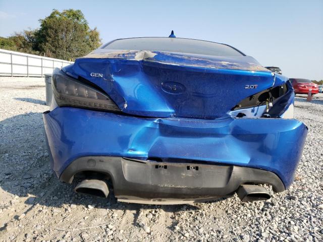 KMHHT6KD0AU004245 - 2010 HYUNDAI GENESIS 2.0T BLUE photo 6