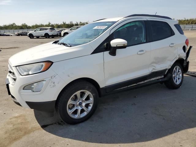 MAJ6P1UL5JC163751 - 2018 FORD ECOSPORT SE WHITE photo 1