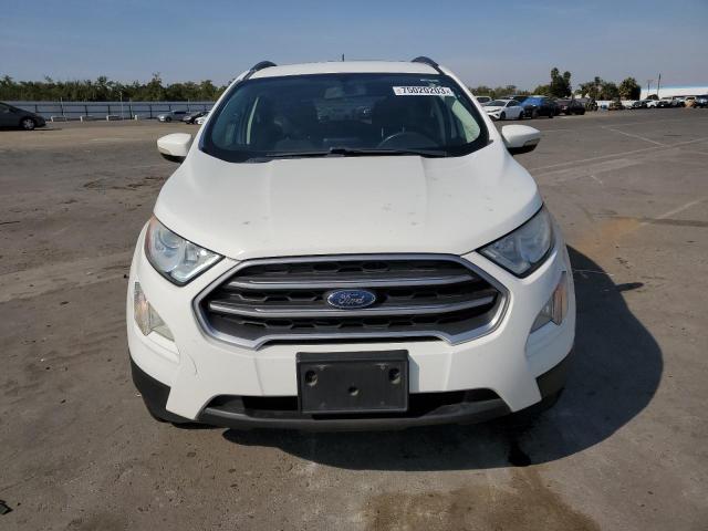 MAJ6P1UL5JC163751 - 2018 FORD ECOSPORT SE WHITE photo 5