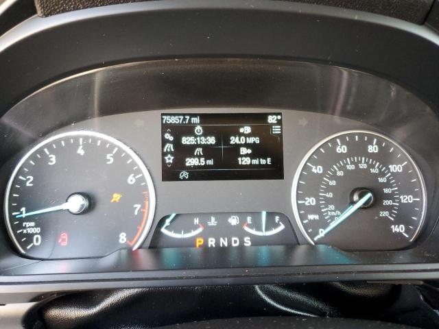 MAJ6P1UL5JC163751 - 2018 FORD ECOSPORT SE WHITE photo 9