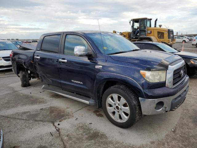 5TFEV54179X071174 - 2009 TOYOTA TUNDRA CREWMAX BLUE photo 4