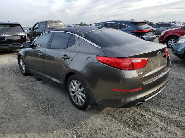 5XXGN4A70FG400165 - 2015 KIA OPTIMA EX CHARCOAL photo 2