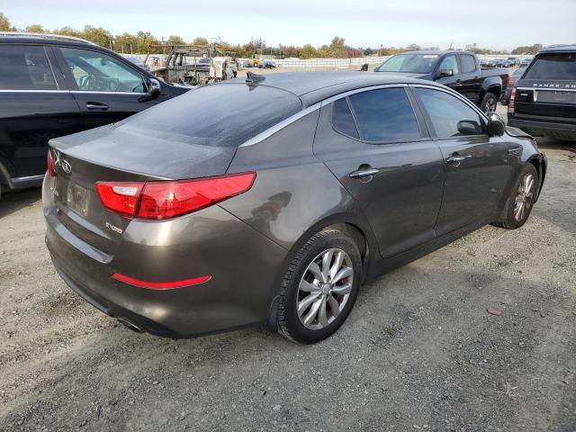 5XXGN4A70FG400165 - 2015 KIA OPTIMA EX CHARCOAL photo 3