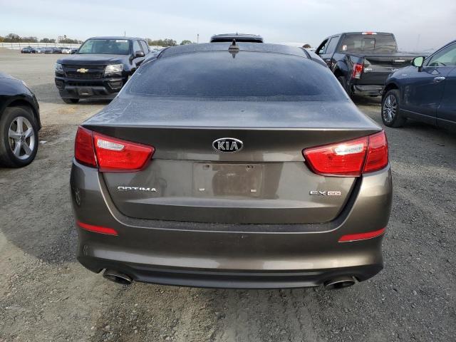 5XXGN4A70FG400165 - 2015 KIA OPTIMA EX CHARCOAL photo 6