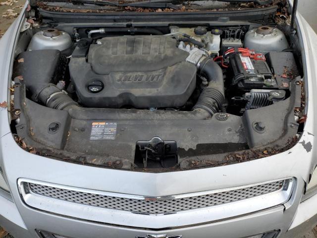 1G1ZG5E70CF281992 - 2012 CHEVROLET MALIBU LTZ ვერცხლისფერი ფოტო 11