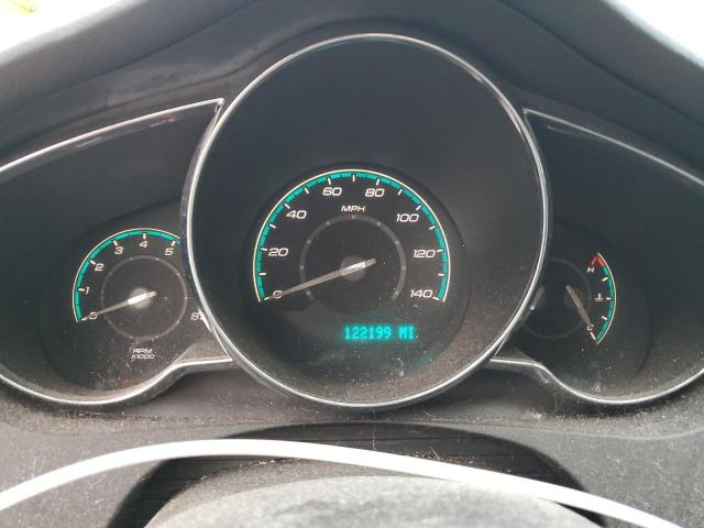 1G1ZG5E70CF281992 - 2012 CHEVROLET MALIBU LTZ ვერცხლისფერი ფოტო 9