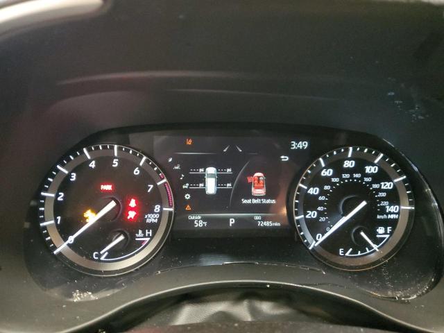 5TDHZRBH0MS073310 - 2021 TOYOTA HIGHLANDER XLE GRAY photo 9