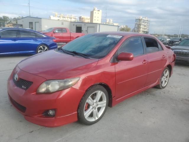 1NXBE40E99Z058929 - 2009 TOYOTA COROLLA XRS RED photo 1