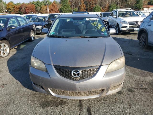 JM1BK12F551290490 - 2005 MAZDA 3 I GRAY photo 5