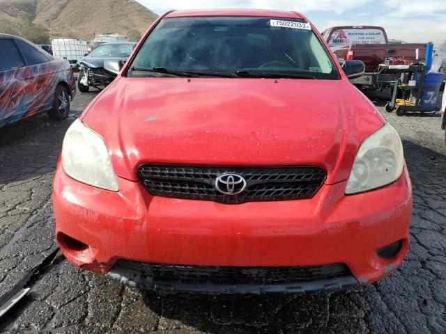 2T1KR32E88C692390 - 2008 TOYOTA COROLLA MA XR RED photo 5