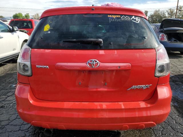 2T1KR32E88C692390 - 2008 TOYOTA COROLLA MA XR RED photo 6