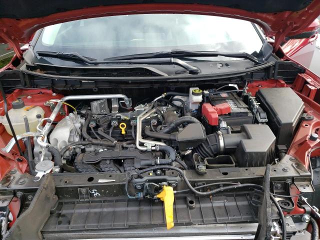 5N1AT3BA1MC845412 - 2021 NISSAN ROGUE SV RED photo 12