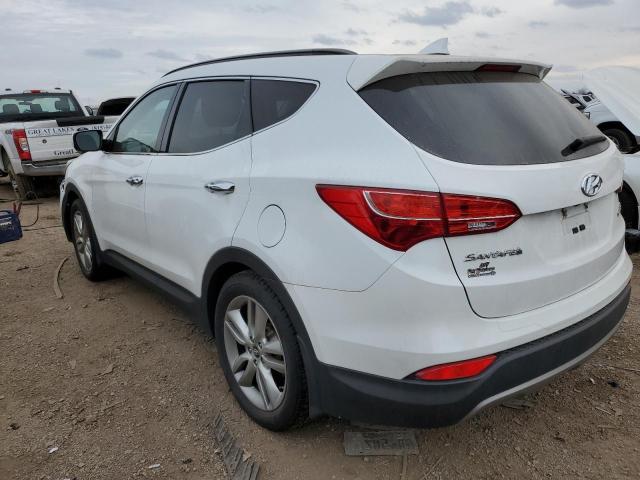 5XYZU3LA8EG186924 - 2014 HYUNDAI SANTA FE S WHITE photo 2