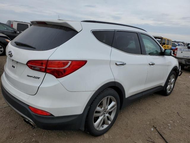 5XYZU3LA8EG186924 - 2014 HYUNDAI SANTA FE S WHITE photo 3