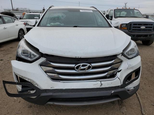 5XYZU3LA8EG186924 - 2014 HYUNDAI SANTA FE S WHITE photo 5