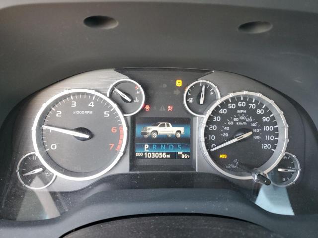 5TFRY5F10GX210158 - 2016 TOYOTA TUNDRA DOUBLE CAB SR/SR5 SILVER photo 9