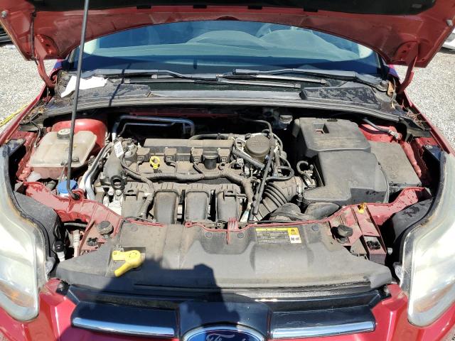 1FAHP3F28CL117567 - 2012 FORD FOCUS SE BURGUNDY photo 11