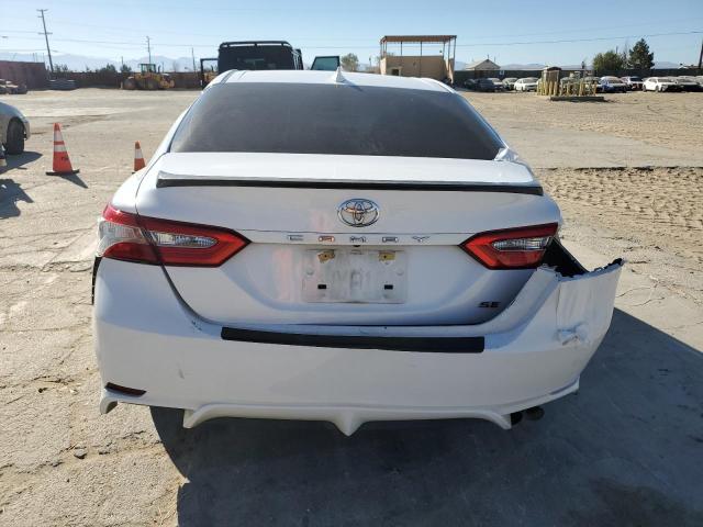 4T1B11HK2KU732607 - 2019 TOYOTA CAMRY L WHITE photo 6