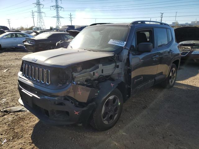 ZACCJBABXHPG63894 - 2017 JEEP RENEGADE SPORT GRAY photo 1