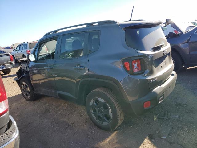 ZACCJBABXHPG63894 - 2017 JEEP RENEGADE SPORT GRAY photo 2