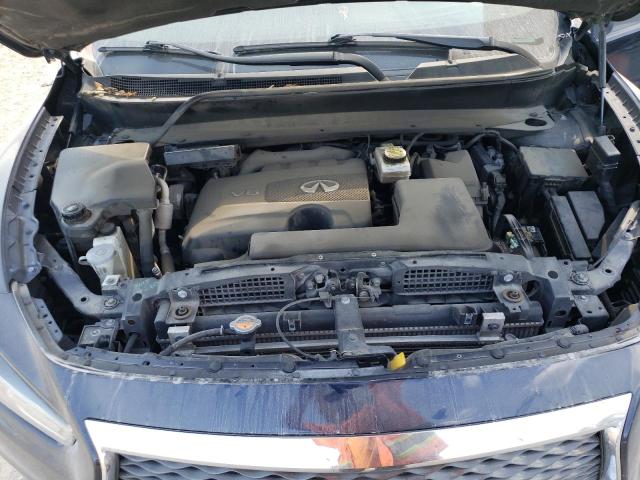 5N1DL0MN0HC541618 - 2017 INFINITI QX60 BLUE photo 11