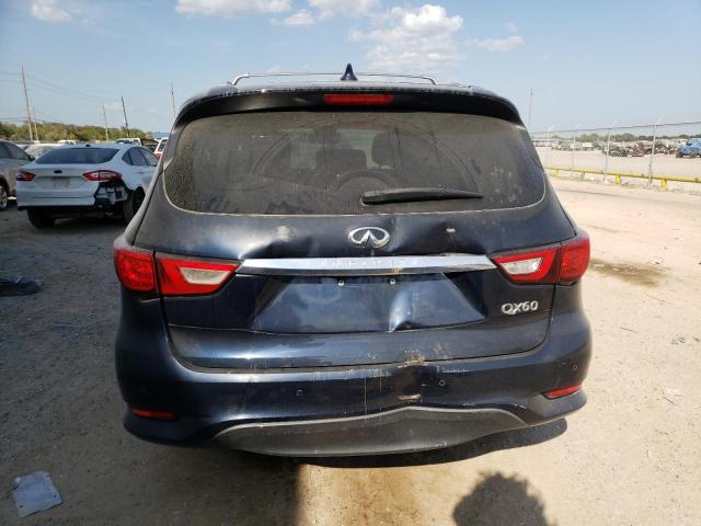 5N1DL0MN0HC541618 - 2017 INFINITI QX60 BLUE photo 6