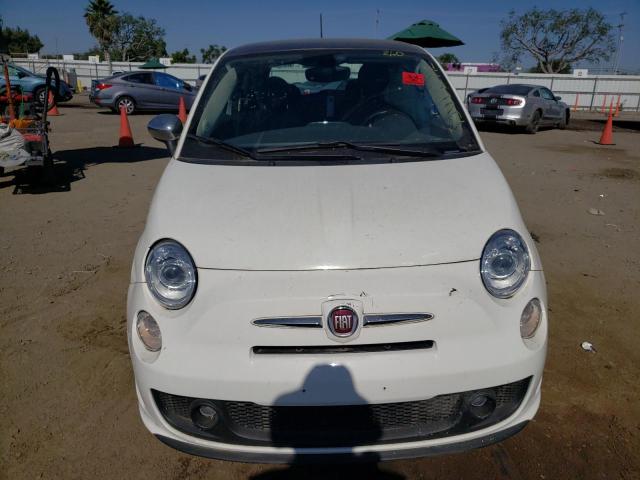 3C3CFFCH6JT523984 - 2018 FIAT 500 LOUNGE WHITE photo 5