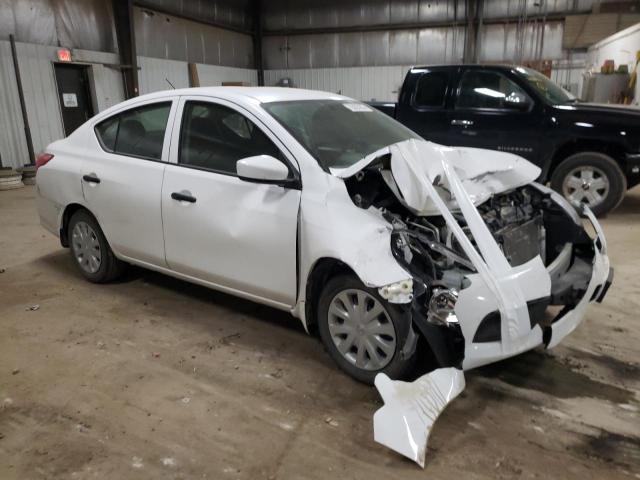 3N1CN7APXKL801823 - 2019 NISSAN VERSA S WHITE photo 4