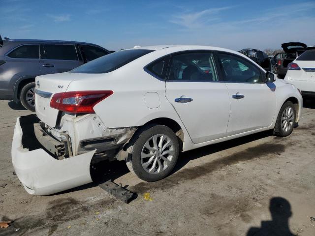 3N1AB7AP1JL640485 - 2018 NISSAN SENTRA S WHITE photo 3