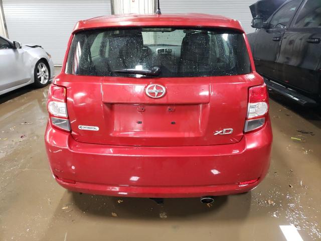 JTKKU4B43C1025471 - 2012 TOYOTA SCION XD RED photo 6