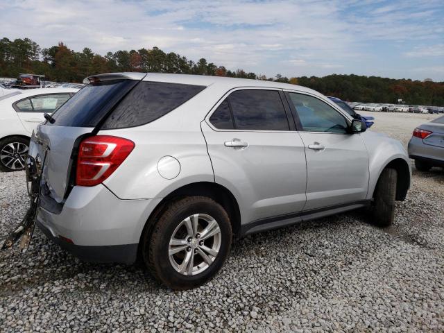 2GNALBEKXH1581726 - 2017 CHEVROLET EQUINOX LS SILVER photo 3