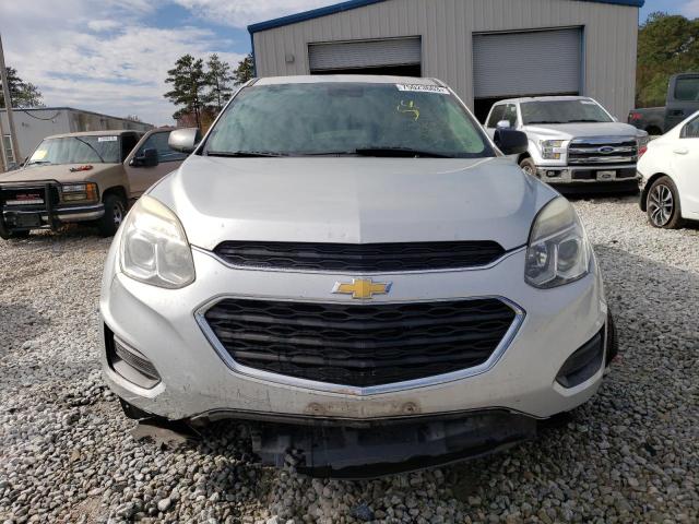 2GNALBEKXH1581726 - 2017 CHEVROLET EQUINOX LS SILVER photo 5