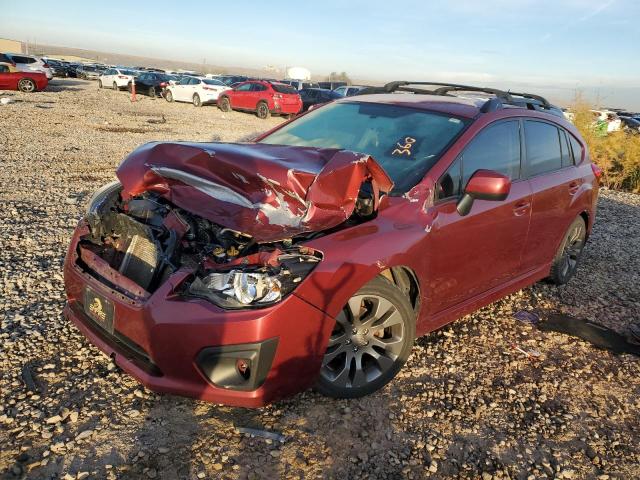 JF1GPAL67D2863264 - 2013 SUBARU IMPREZA SPORT PREMIUM RED photo 1