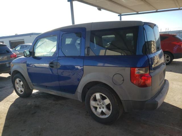 5J6YH18584L010260 - 2004 HONDA ELEMENT EX BLUE photo 2