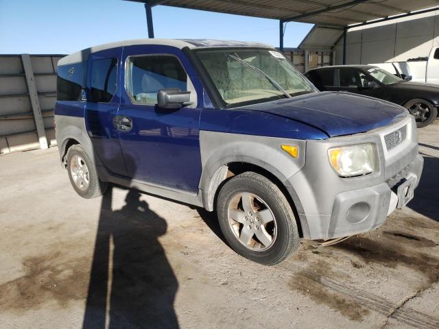 5J6YH18584L010260 - 2004 HONDA ELEMENT EX BLUE photo 4