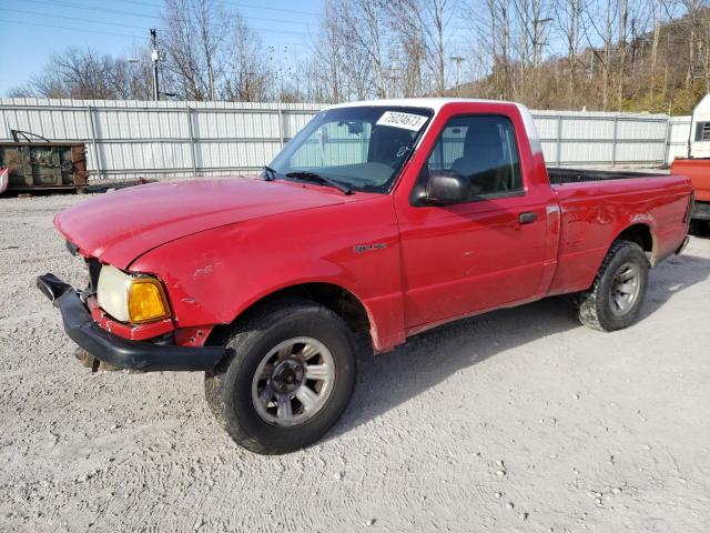 1FTYR10D65PA99617 - 2005 FORD RANGER RED photo 1