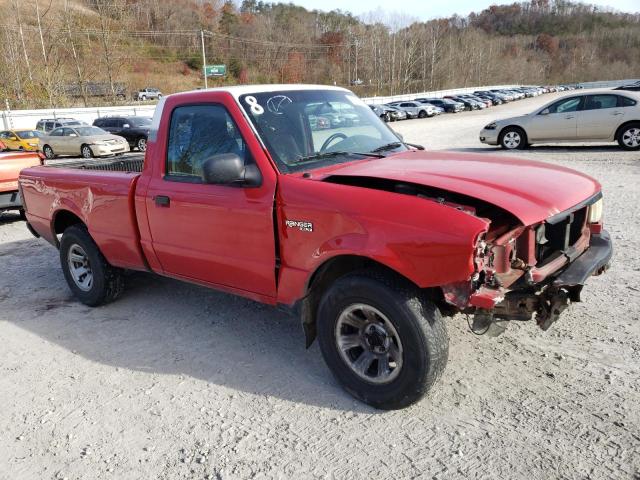 1FTYR10D65PA99617 - 2005 FORD RANGER RED photo 4